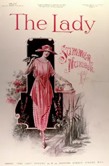 Lilies: Cover design, The Lady magazine