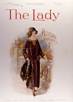 Balustrade: Cover design, The Lady magazine