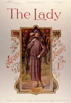 Cloche: Cover design, The Lady magazine