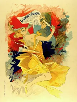 Francais: Cover design, Le Courrier Francais