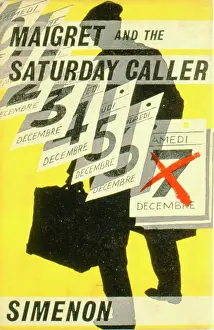 Caller: Cover design, Maigret and the Saturday Caller
