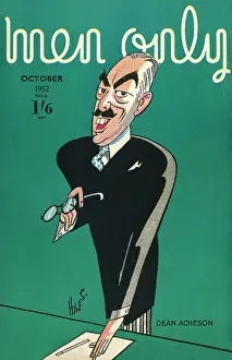 Acheson: Cover design, Men Only, Dean Acheson