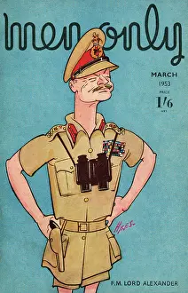 Leofric: Cover design, Men Only, Field Marshal Alexander