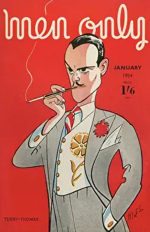 Bounder: Cover design, Men Only, Terry-Thomas