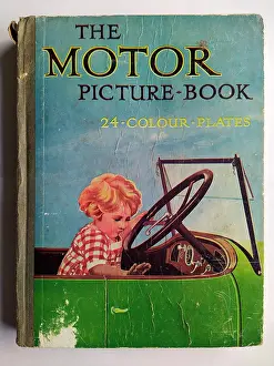 Russell Butcher Collection: Cover design, The Motor Picture Book