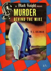 Goldman: Cover design, Murder Behind the Mike