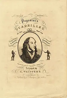 Witches: Cover design for Paganini's Quadrilles