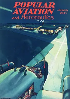 Aviation: Cover design, Popular Aviation and Aeronautics