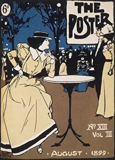 Cover design for The Poster, August 1899