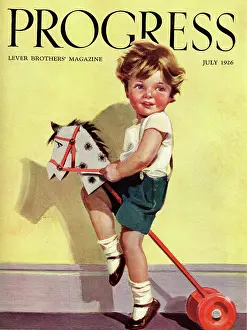 Hobby: Cover design, Progress, July 1926