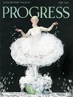 Scattering: Cover design, Progress, July 1927