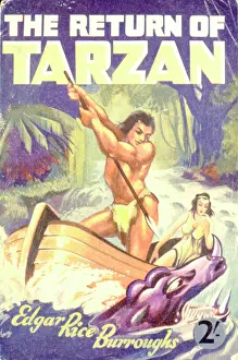 Burroughs: Cover design, The Return of Tarzan