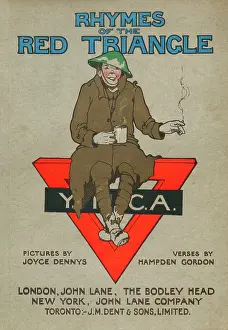 Puttees: Cover design, Rhymes of the Red Triangle, WW1