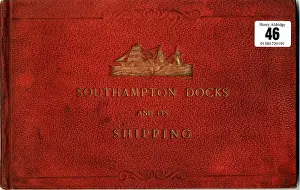 Hardbound: Cover design, Southampton Docks and its Shipping