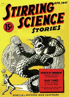 Stirring: Cover design, Stirring Science Stories