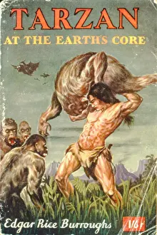 Gorillas: Cover design, Tarzan At the Earth's Core