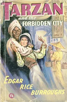 Burroughs: Cover design, Tarzan and the Forbidden City