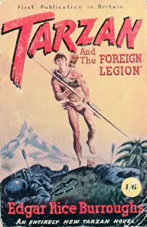 Burroughs: Cover design, Tarzan and the Foreign Legion