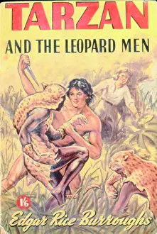Grappling: Cover design, Tarzan and the Leopard Men