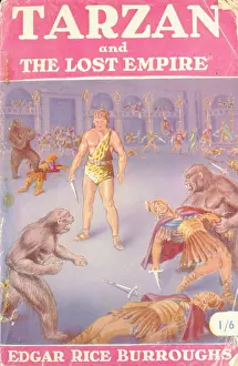 Gladiators: Cover design, Tarzan and the Lost Empire