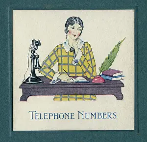 Admin: Cover design, Telephone Numbers book