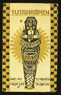 Mysterious: Cover design, Tutankamen fortune book
