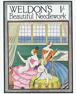 Weldon: Cover design, Weldon's Beautiful Needlework