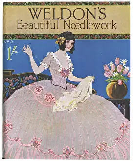 Weldon: Cover design, Weldon's Beautiful Needlework