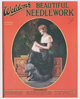 Weldon: Cover design, Weldon's Beautiful Needlework