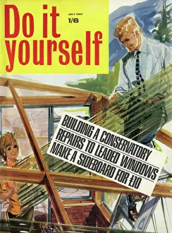 Conservatory: Cover design, Do it yourself, July 1967