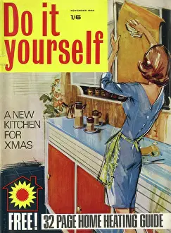 Heating: Cover design, Do it yourself, November 1966