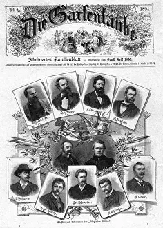 Fliegende: The front cover of Die Gartenlaube