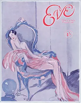 Domergue: Cover of Eve Magazine