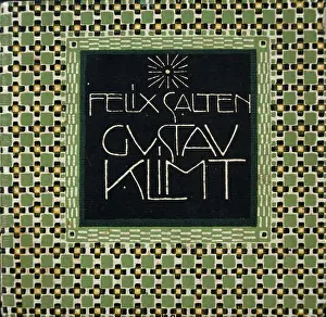 Salten: Cover of a Gustav Klimt book