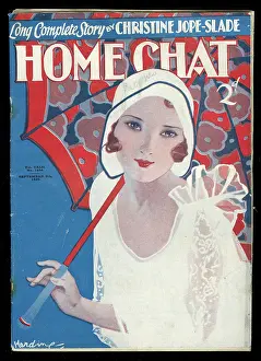 Twopence: Cover of Home Chat Magazine