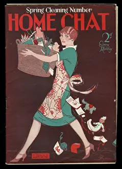 Twopence: Cover of Home Chat Magazine