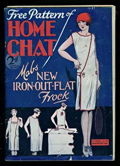 Twopence: Cover of Home Chat Magazine