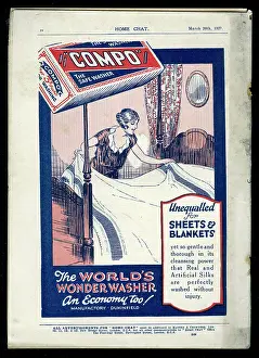 Washer: Back cover of Home Chat Magazine