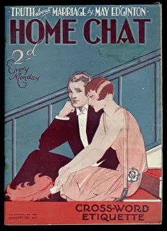 Twopence: Cover of Home Chat Magazine
