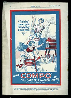 Washer: Back cover of Home Chat Magazine