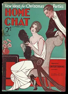 Twopence: Cover of Home Chat Magazine