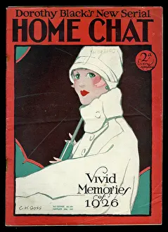 Twopence: Cover of Home Chat Magazine