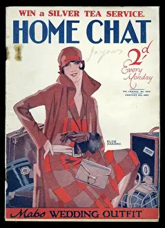 Twopence: Cover of Home Chat Magazine