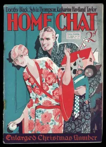 Twopence: Cover of Home Chat Magazine