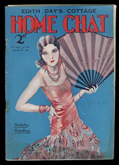 Twopence: Cover of Home Chat Magazine