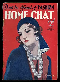Twopence: Cover of Home Chat Magazine