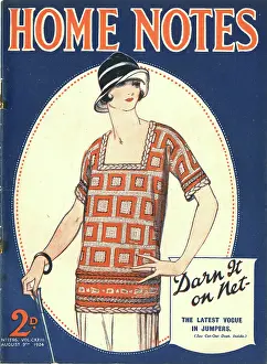 Jumper: Cover of Home Notes Magazine