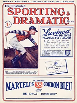 Masthead: Front cover of The Illustrated Sporting & Dramatic News