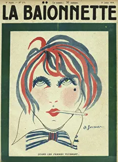 Eyelashes: Front cover, La Baionnette