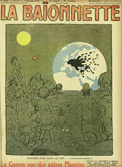 Blot: Front cover, La Baionnette, WW1